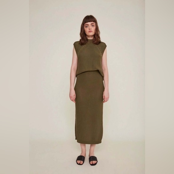 Orlena Skirt in Khaki by Rita Row - Picture 2 of 2